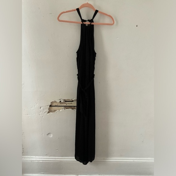 Tommy Bahama Black Halter Maxi Dress - Picture 1 of 4